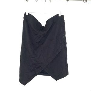 Black Asymmetrical Skirt